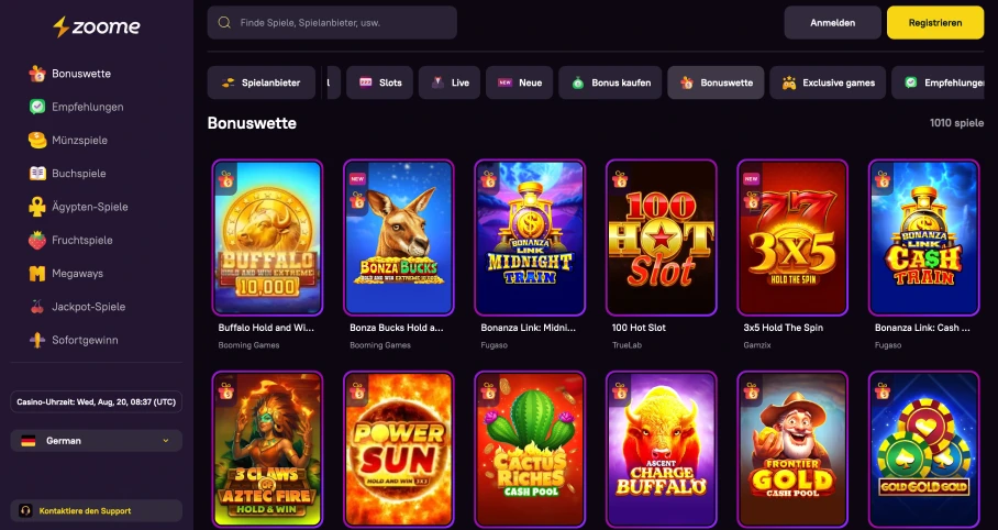 Zoome Casino